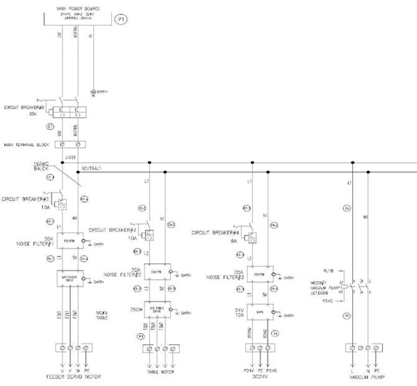 AC Line Wiring Diagram
