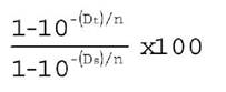 Формула Юля-Нельсона для расчета растровой точки: